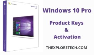 upgrade to windows 10 pro product key